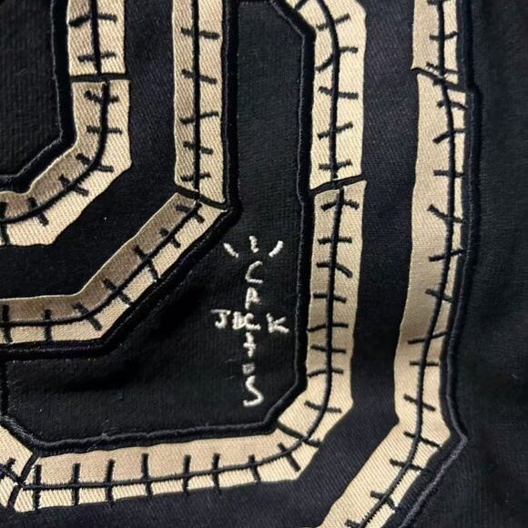 Travis Scott x Mitchell & Ness University of Oregon Hoodie *Rare* - Picture 4 of 5